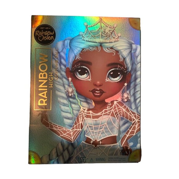 Rainbow Vision COSTUME BALL Rainbow High ROBIN STERLING Spider Web Costume Doll - Picture 2 of 7